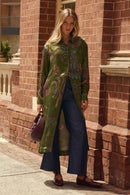 LulaSoul Cheetah Shirtmaker Olive