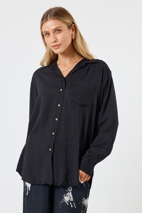 LulaSoul Delta Shirt Black