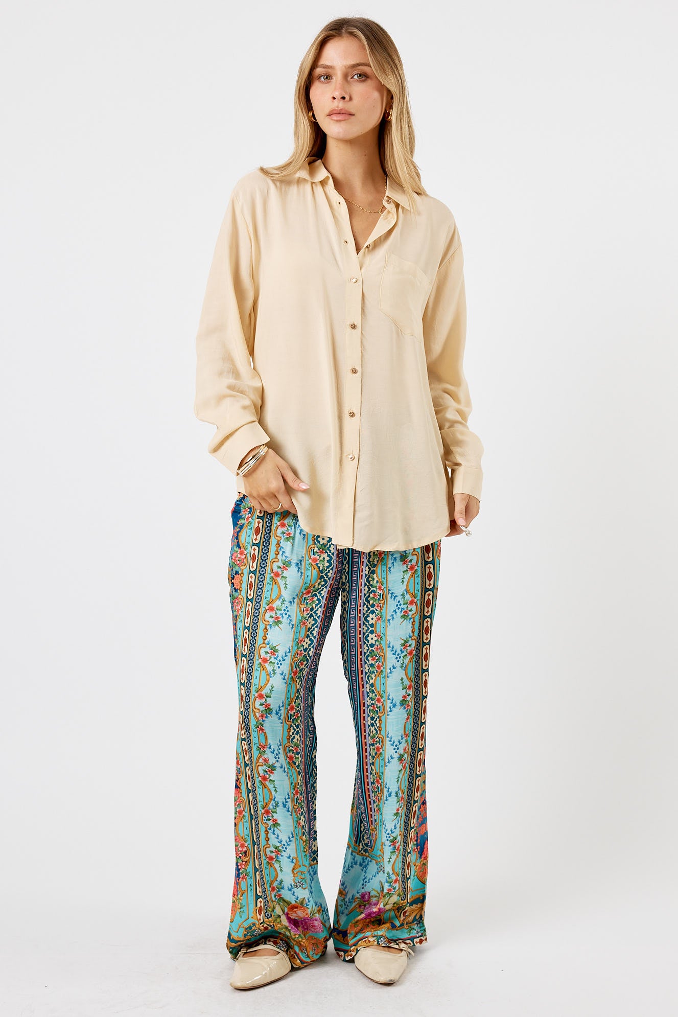LulaSoul Delta Shirt Cream