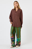 LulaSoul Delta Shirt Espresso
