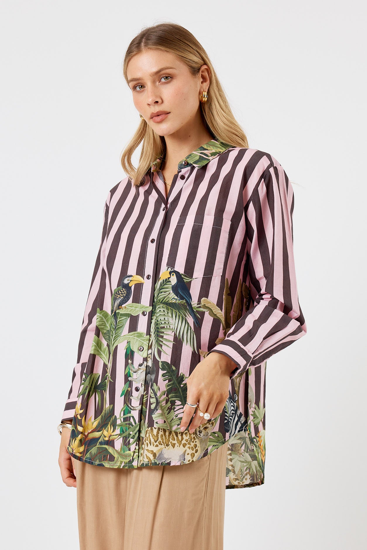 LulaSoul Forestville Shirt Espresso
