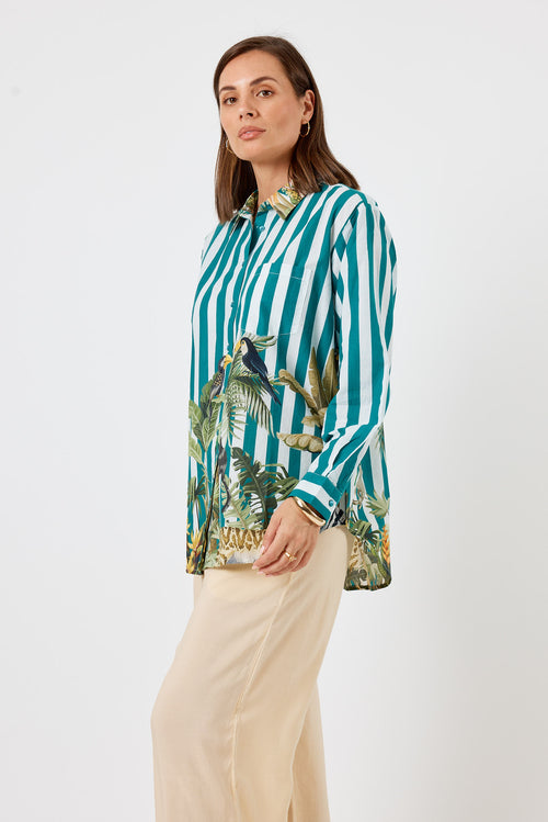 LulaSoul Forestville Shirt Forest