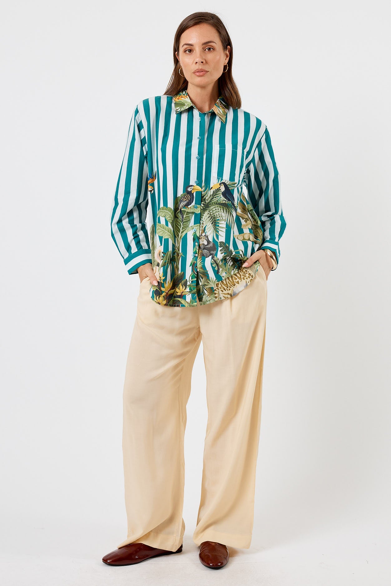 LulaSoul Forestville Shirt Forest