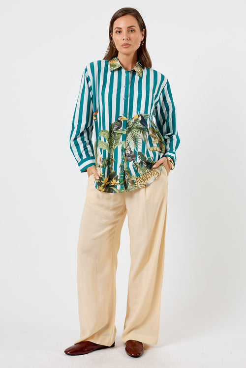 LulaSoul Forestville Shirt Forest