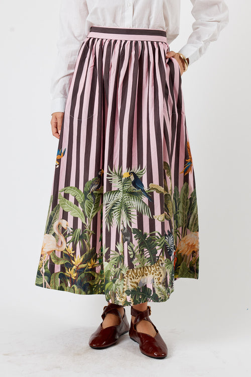 LulaSoul Forestville Skirt Espresso