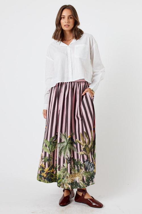 LulaSoul Forestville Skirt Espresso