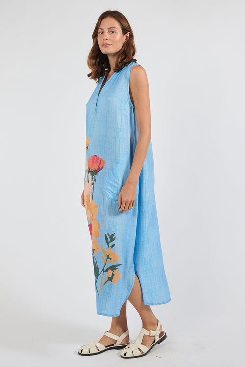 PRE SALE | LulaSoul Hana Sleeveless Maxi Indigo