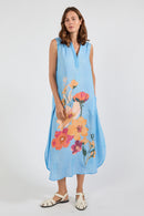 PRE SALE | LulaSoul Hana Sleeveless Maxi Indigo