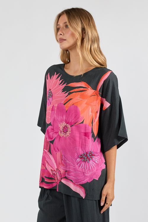 PRE SALE | LulaSoul Hana Wide T Black