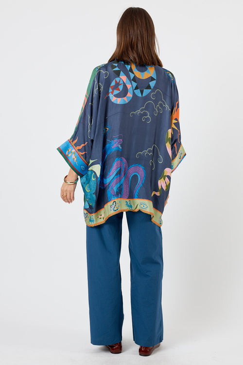 LulaSoul Kamloops Kaftan Top Multi