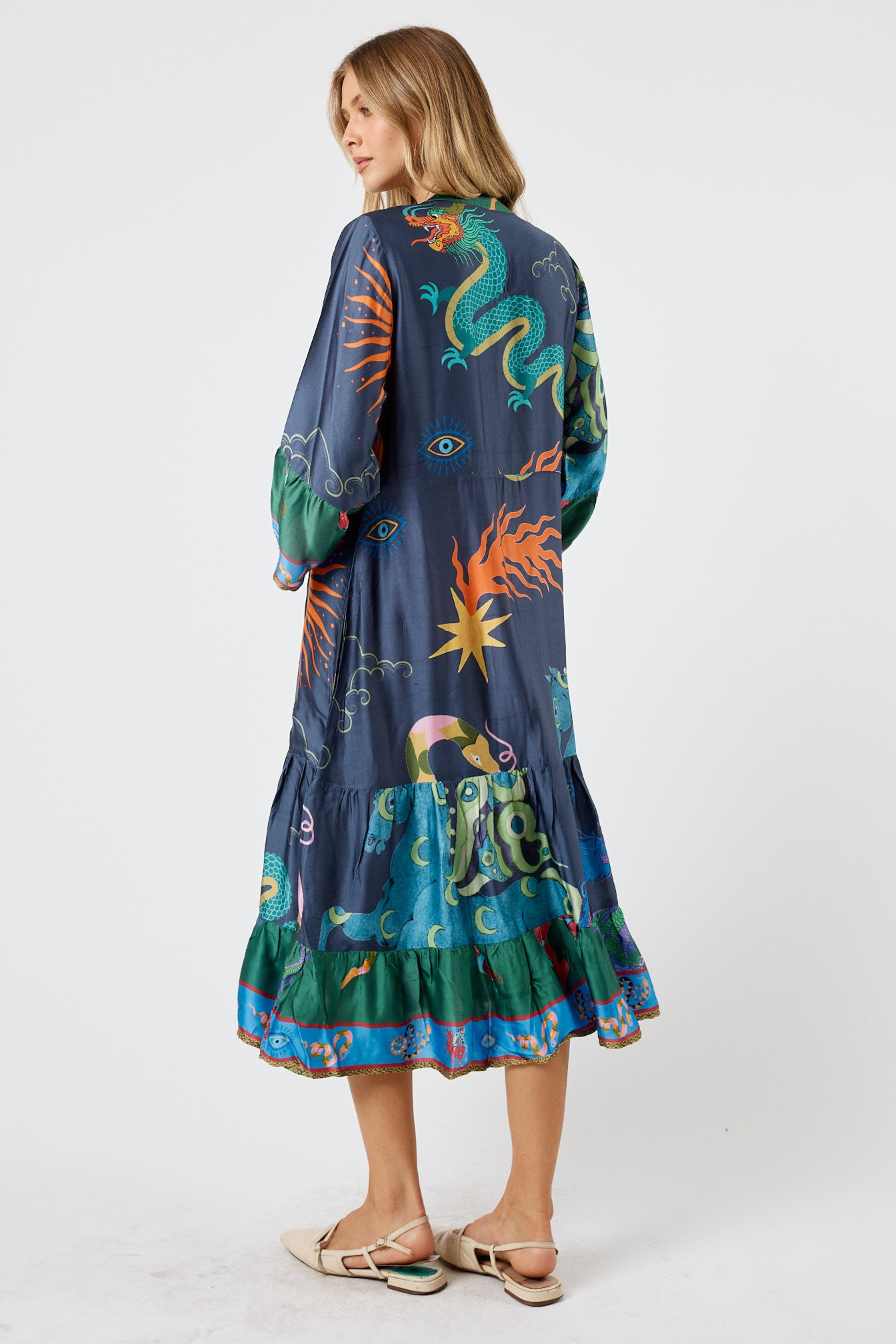 LulaSoul Kamloops Midi Navy