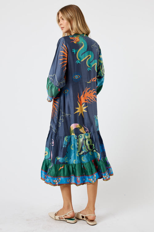 LulaSoul Kamloops Midi Navy
