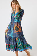 LulaSoul Kamloops Midi Navy