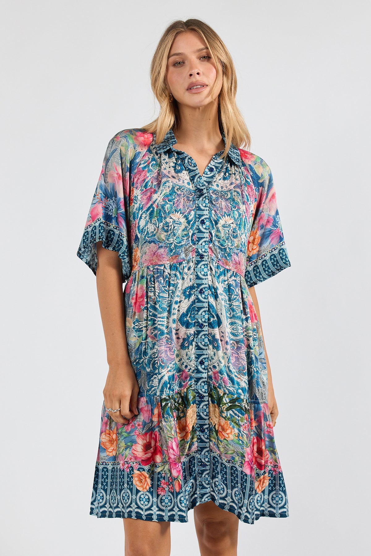 LulaSoul La Maroma Dress Indigo
