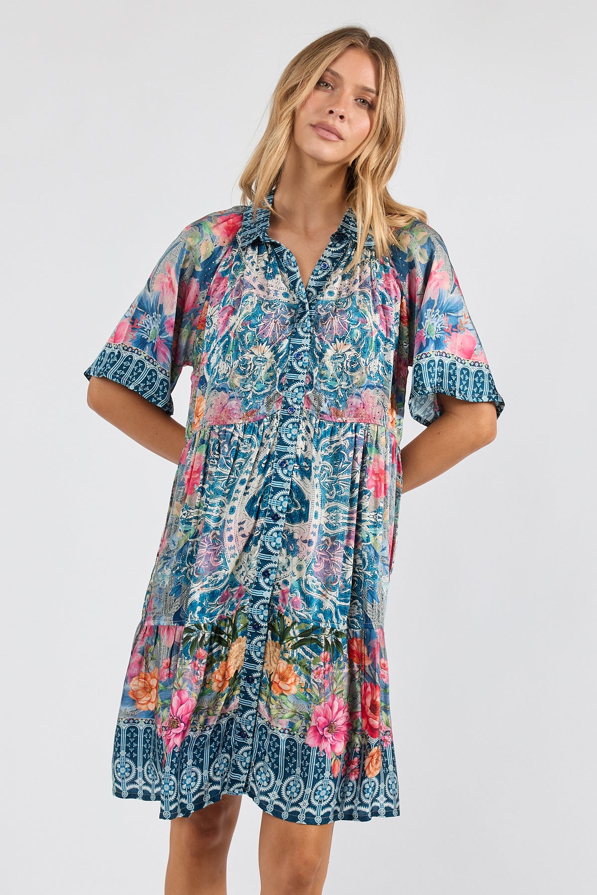 LulaSoul La Maroma Dress Indigo