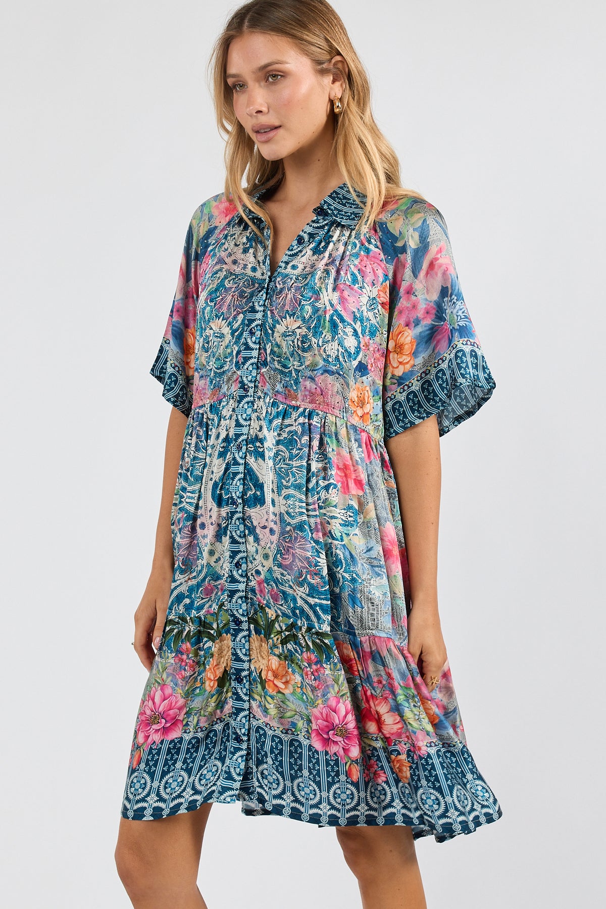 LulaSoul La Maroma Dress Indigo
