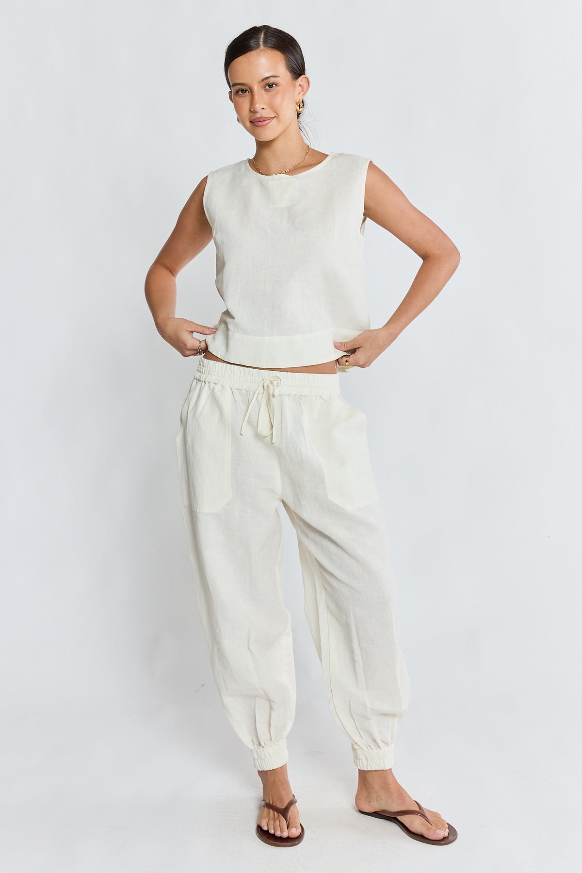 PRE SALE | LulaSoul Marissa Shell Top Ivory