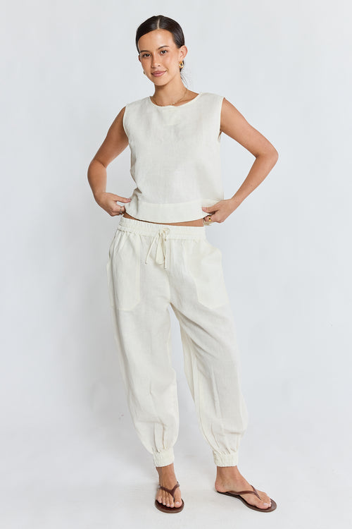 PRE SALE | LulaSoul Marissa Shell Top Ivory