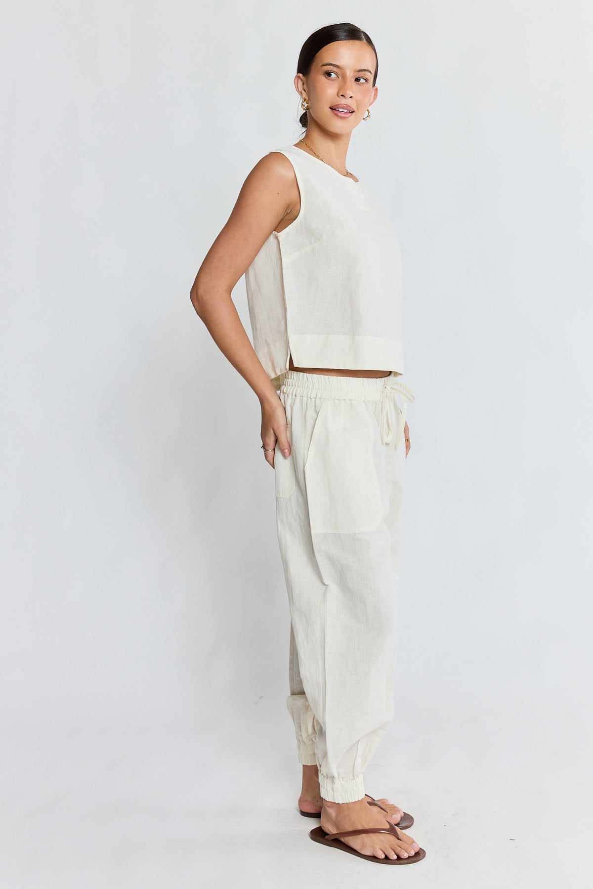 PRE SALE | LulaSoul Marissa Shell Top Ivory