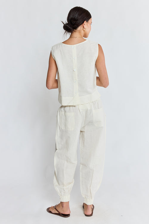 PRE SALE | LulaSoul Marissa Shell Top Ivory