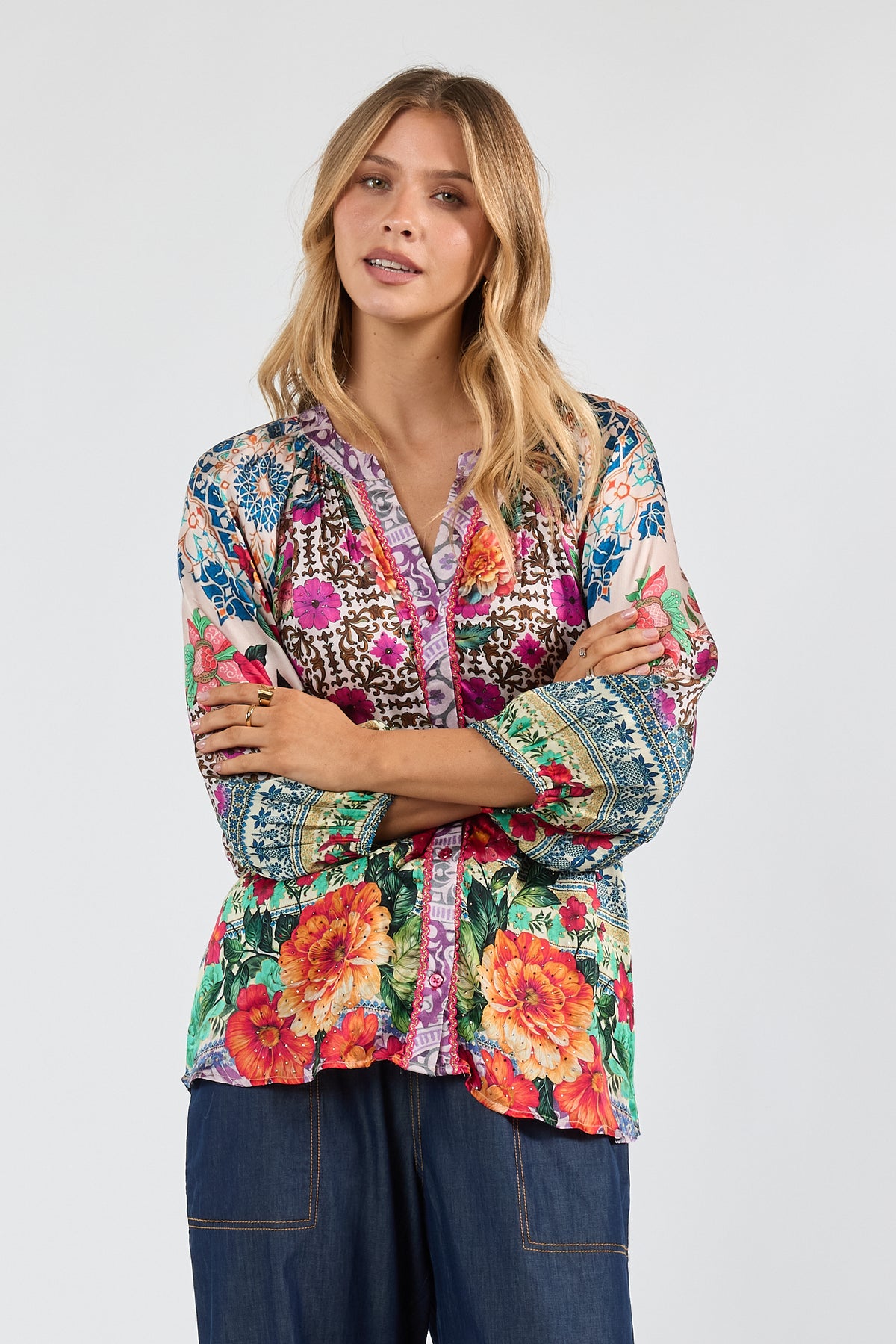 LulaSoul Miraval Top Lilac