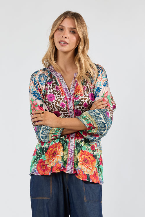 LulaSoul Miraval Top Lilac
