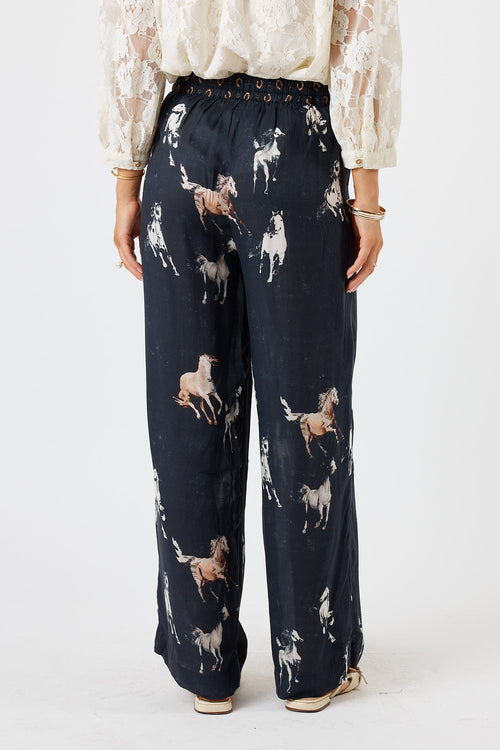 LulaSoul Mustang Pant Licorice