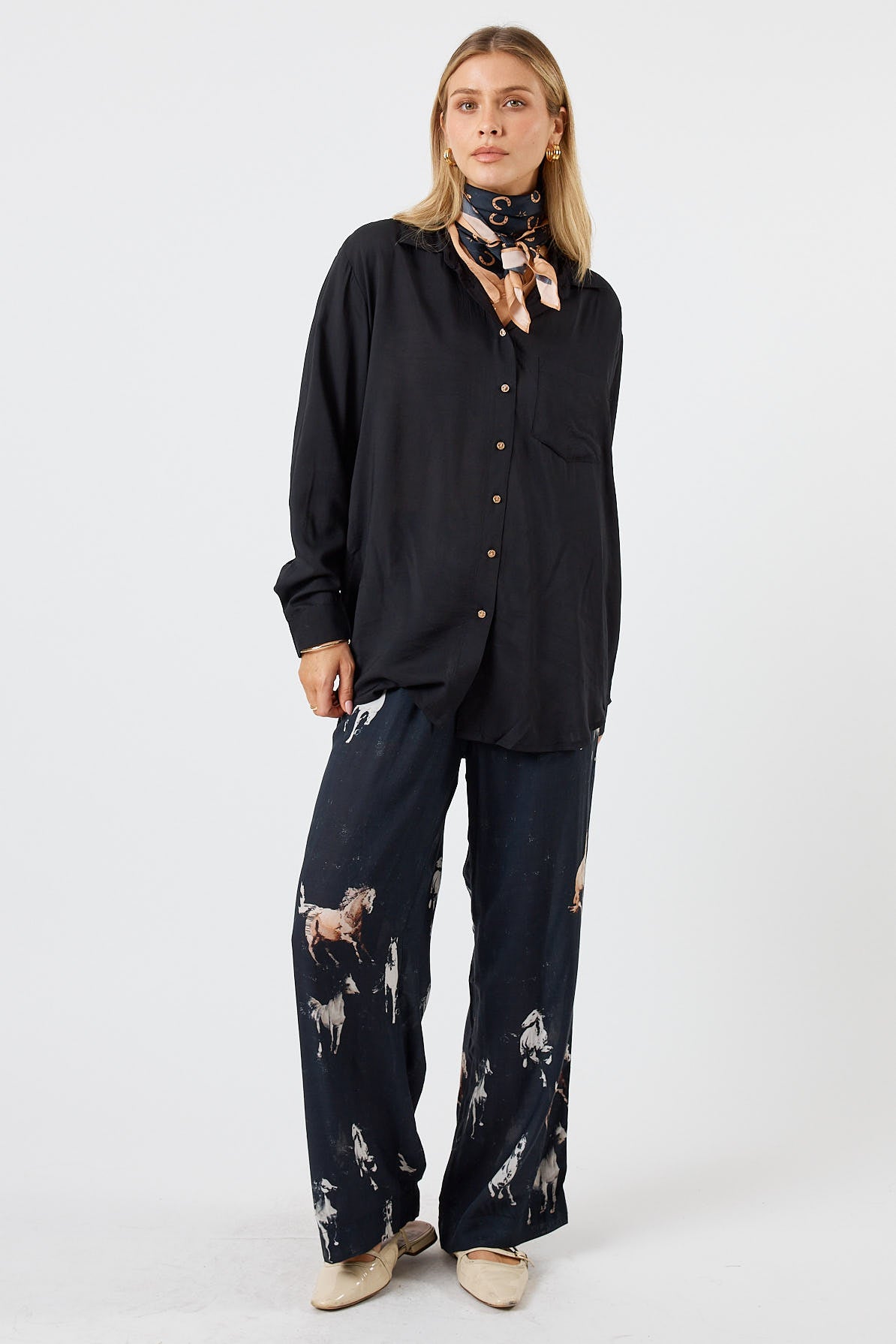 LulaSoul Mustang Pant Licorice