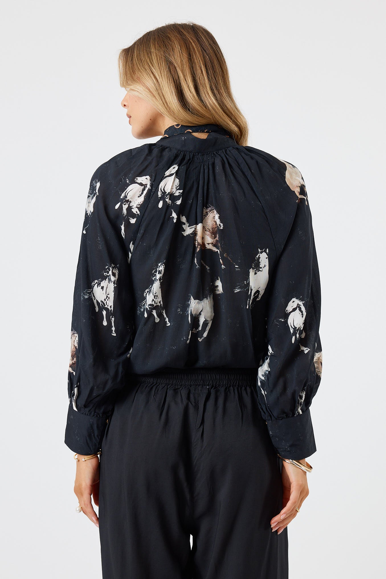 LulaSoul Mustang Shirt Licorice