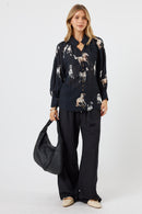 LulaSoul Mustang Shirt Licorice