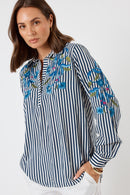 LulaSoul Ontario Shirt Navy Stripe