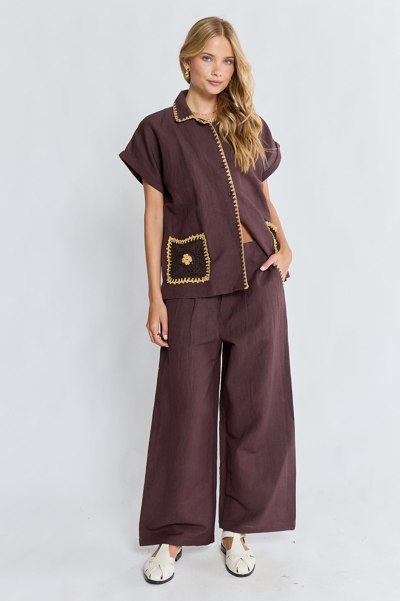 PRE SALE | LulaSoul Reine Pant Espresso