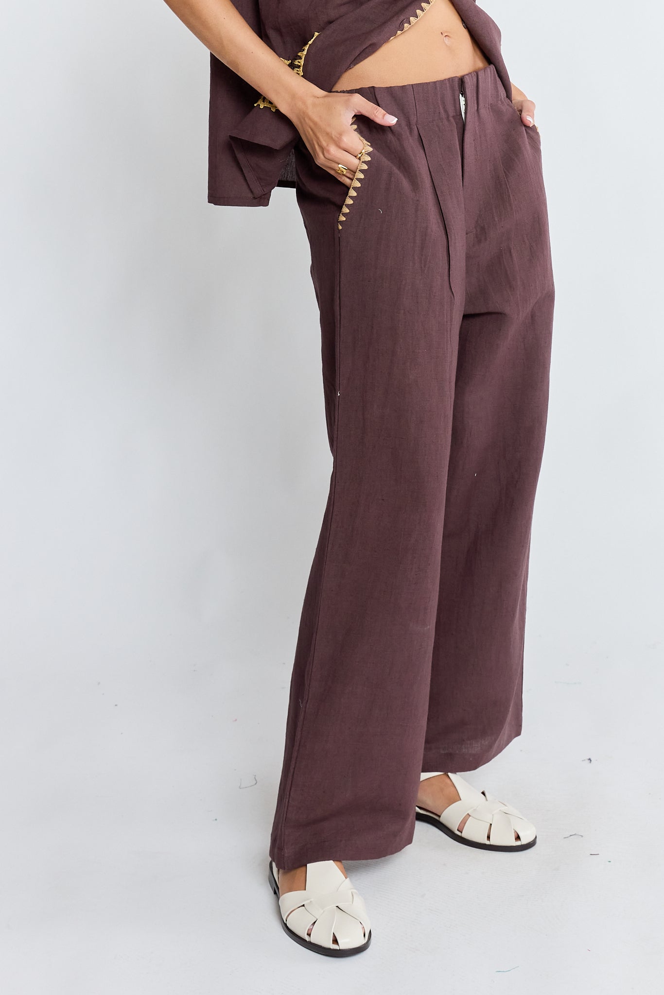 PRE SALE | LulaSoul Reine Pant Espresso