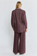PRE SALE | LulaSoul Reine Shirt Espresso