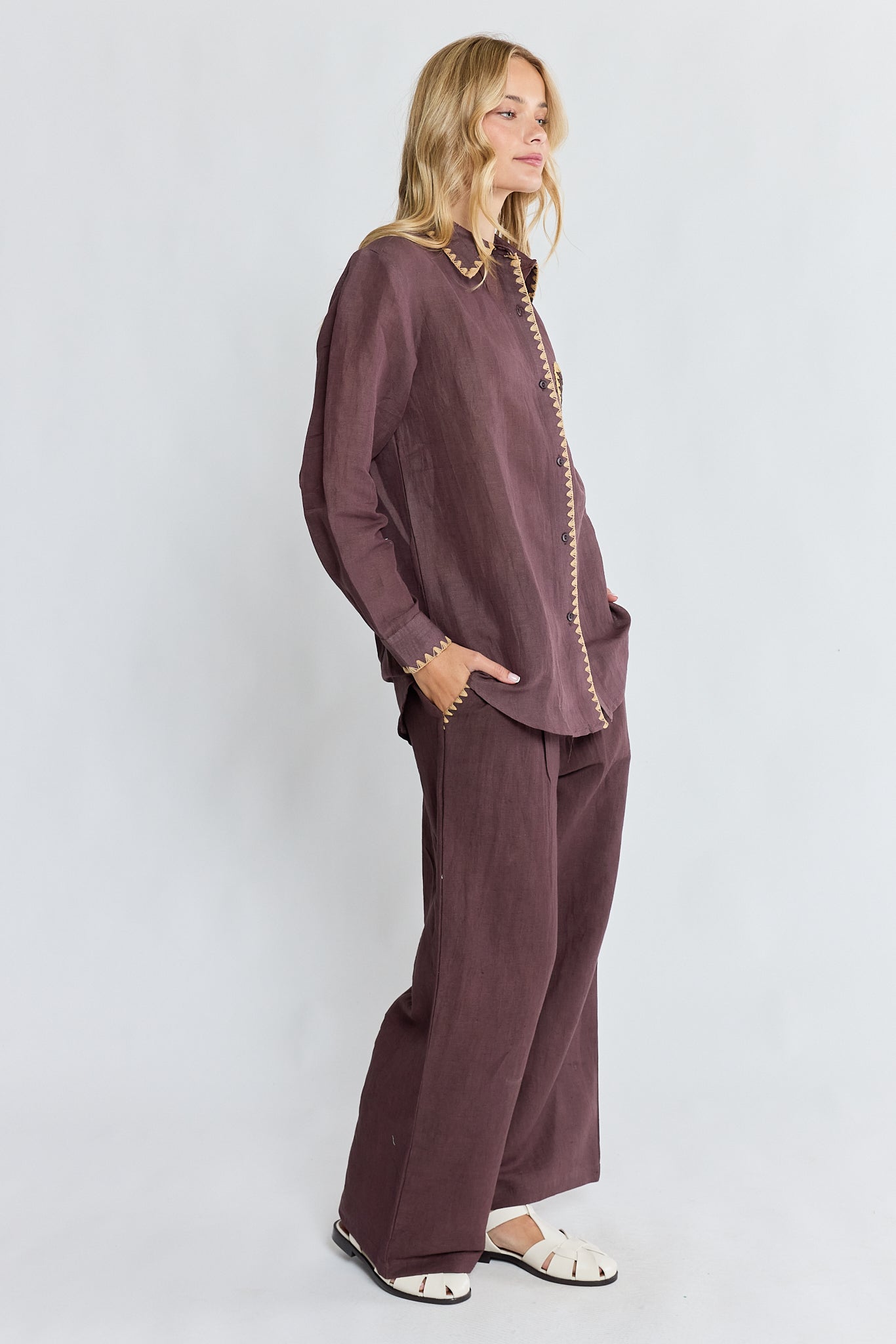 PRE SALE | LulaSoul Reine Shirt Espresso