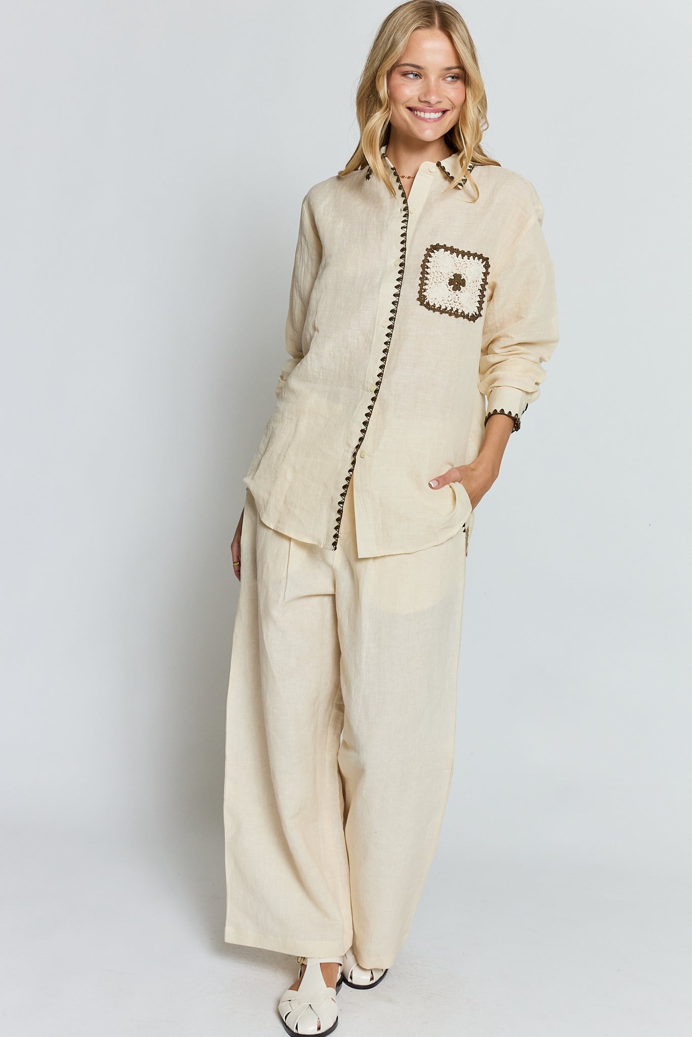 PRE SALE | LulaSoul Reine Shirt Vanilla