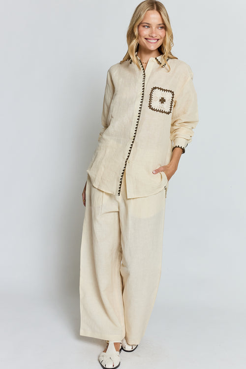 PRE SALE | LulaSoul Reine Shirt Vanilla