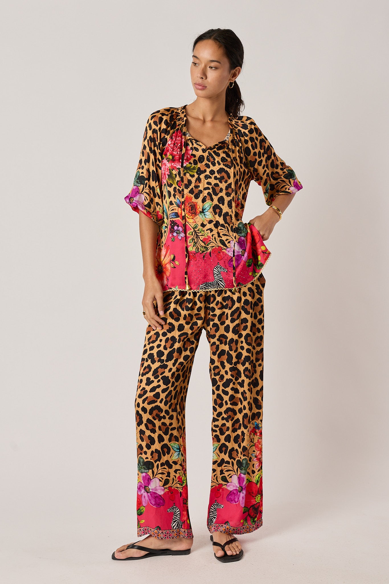 LulaSoul Safari Bloom Top