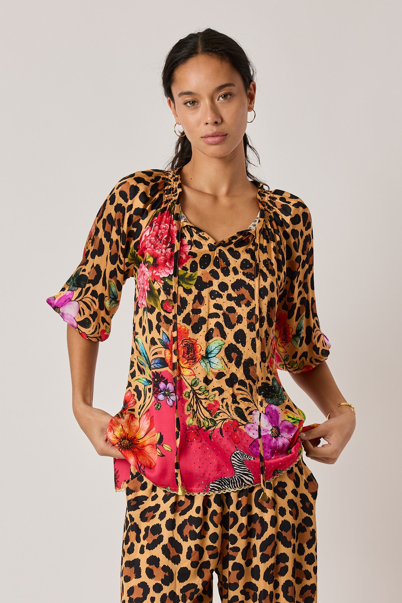 LulaSoul Safari Bloom Top
