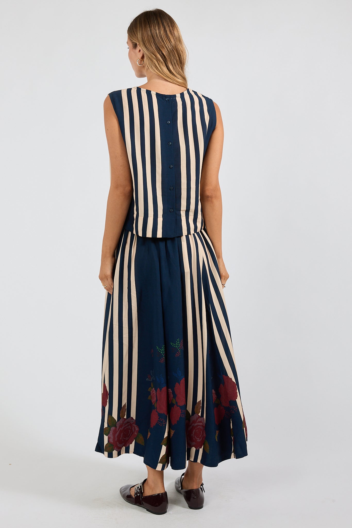 LulaSoul Sandos Shell Top Navy