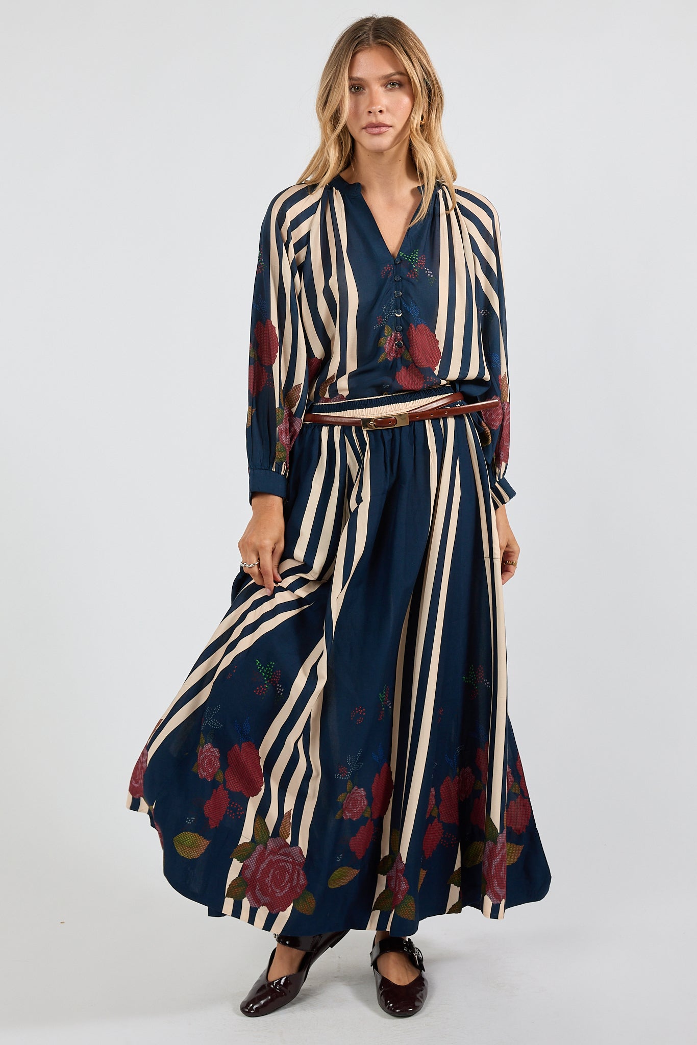 PRE SALE | LulaSoul Sandos Skirt Navy