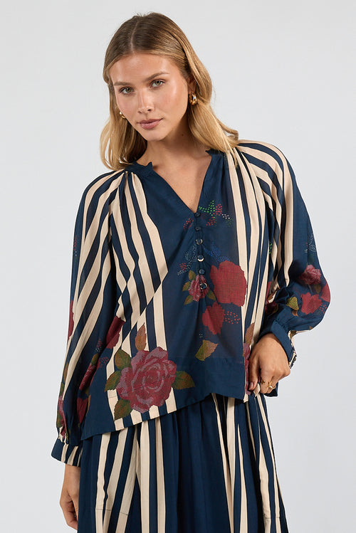 LulaSoul Sandos Top Navy
