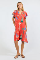 LulaSoul Summer Vibes Dress Melon