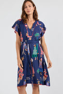 LulaSoul Summer Vibes Dress Navy