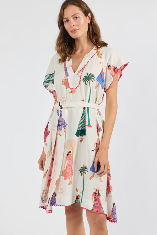 LulaSoul Summer Vibes Dress White