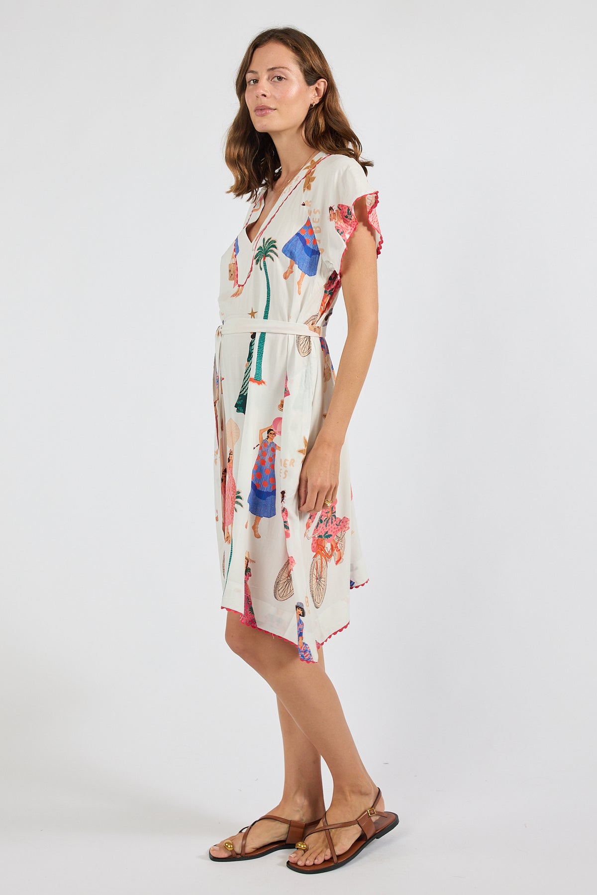 LulaSoul Summer Vibes Dress White