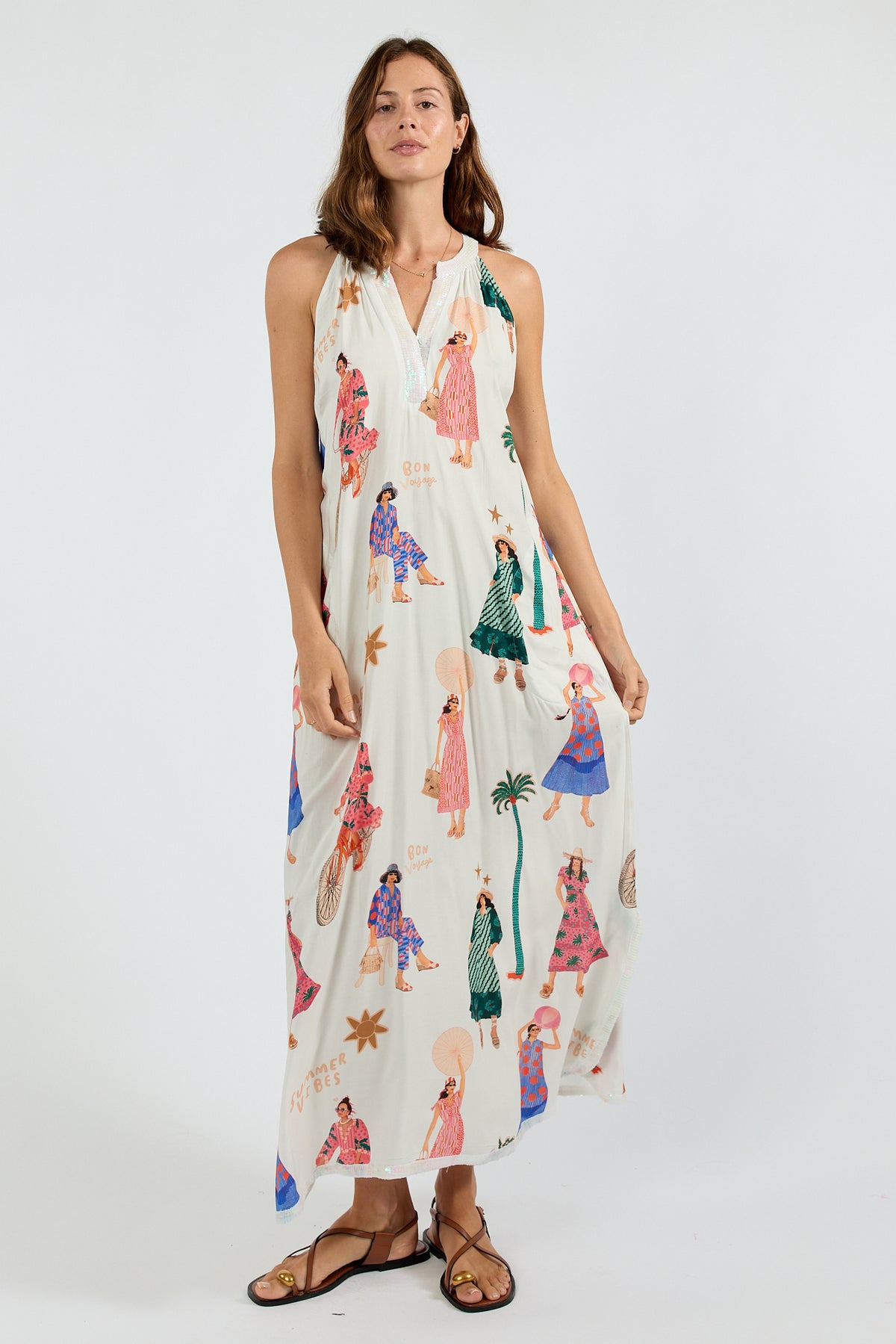 LulaSoul Summer Vibes Maxi White