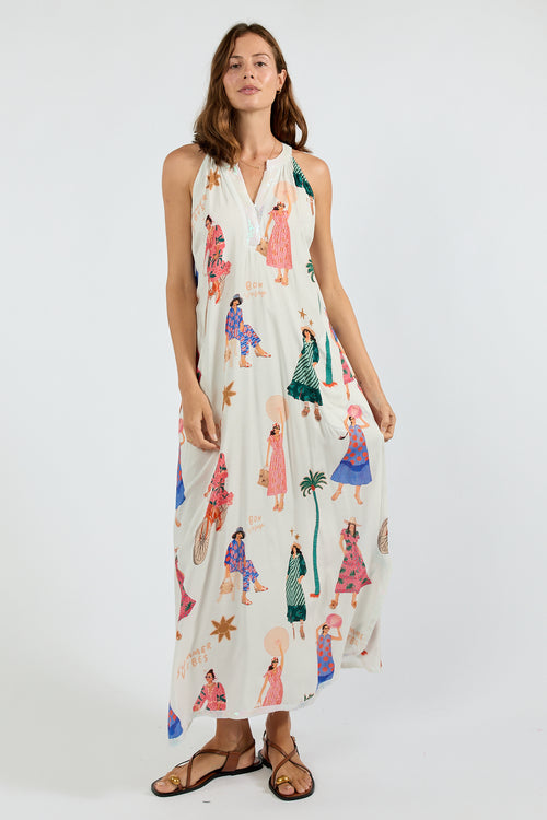 LulaSoul Summer Vibes Maxi White