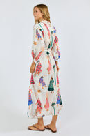 PRE SALE | LulaSoul Summer Vibes Shirtdress White