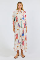 PRE SALE | LulaSoul Summer Vibes Shirtdress White
